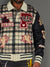 Politics Varsity Jacket - Tartan - Black Red Check - 204