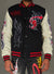 8IGTH DSTRKT Jacket - Varsity Woolbody Devil - Black - DF5407