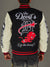 8IGTH DSTRKT Jacket - Varsity Woolbody Devil - Black - DF5407