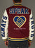 8IGTH DSTRKT Jacket - Varsity Always Speak Truth - Burgundy - DF540