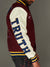 8IGTH DSTRKT Jacket - Varsity Always Speak Truth - Burgundy - DF540