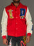 8IGTH DSTRKT Jacket - Varsity World Famous - Red - DF5400