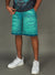 Politics Shorts - Bromwich - Teal Wash - 419