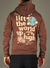 CLIQUE Hoodie - Lift The World Up - Fog - UF4658