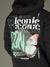 CLIQUE Hoodie - Iconic Last Florever - Black - UF4664