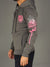 CLIQUE Hoodie - Praying Hand - Pewter Grey - UF4661