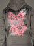 CLIQUE Hoodie - Praying Hand - Pewter Grey - UF4661