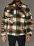 Focus Jacket - Illusion Plaid - Apricot Brown - 80665S