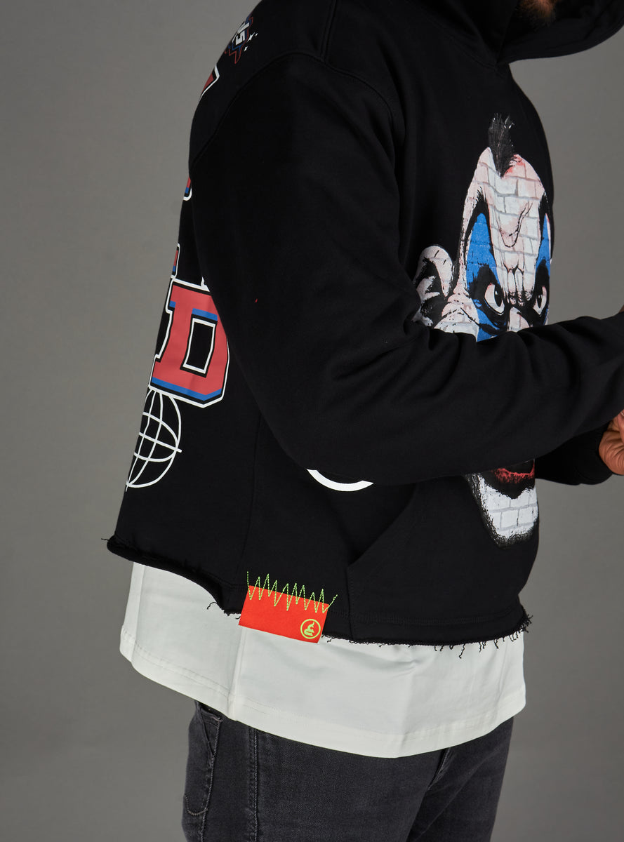 Afarit Hoodie - Sisler - Black - 144 – Vengeance78