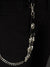 NME Chain - Emblem Skulls - Silver - 104