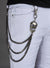 NME Chain - Skull Head - Gunmetal - 107