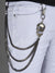 NME Chain - Skull Head - Gunmetal - 107