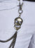 NME Chain - Skull Head - Gunmetal - 107