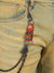 NME Chain - Keychain Emblem - Metal & Orange - 111