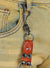 NME Chain - Keychain Emblem - Metal & Orange - 111