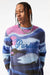 Jordan Craig Sweater - Paradise Mirage Crewneck - Blue - 3973