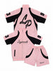 Legends Prevail Short Set - Crinkle - Pink/Black