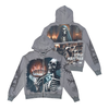 Stray Hoodie - Fan The Flame Full Zip - Grey - ST1636