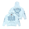 Wrathboy Hoodie - Hard To Kill - Light Blue - WB05-618