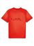 Purple-Brand T-Shirt - Wordmark - Red - P104-JWCR224
