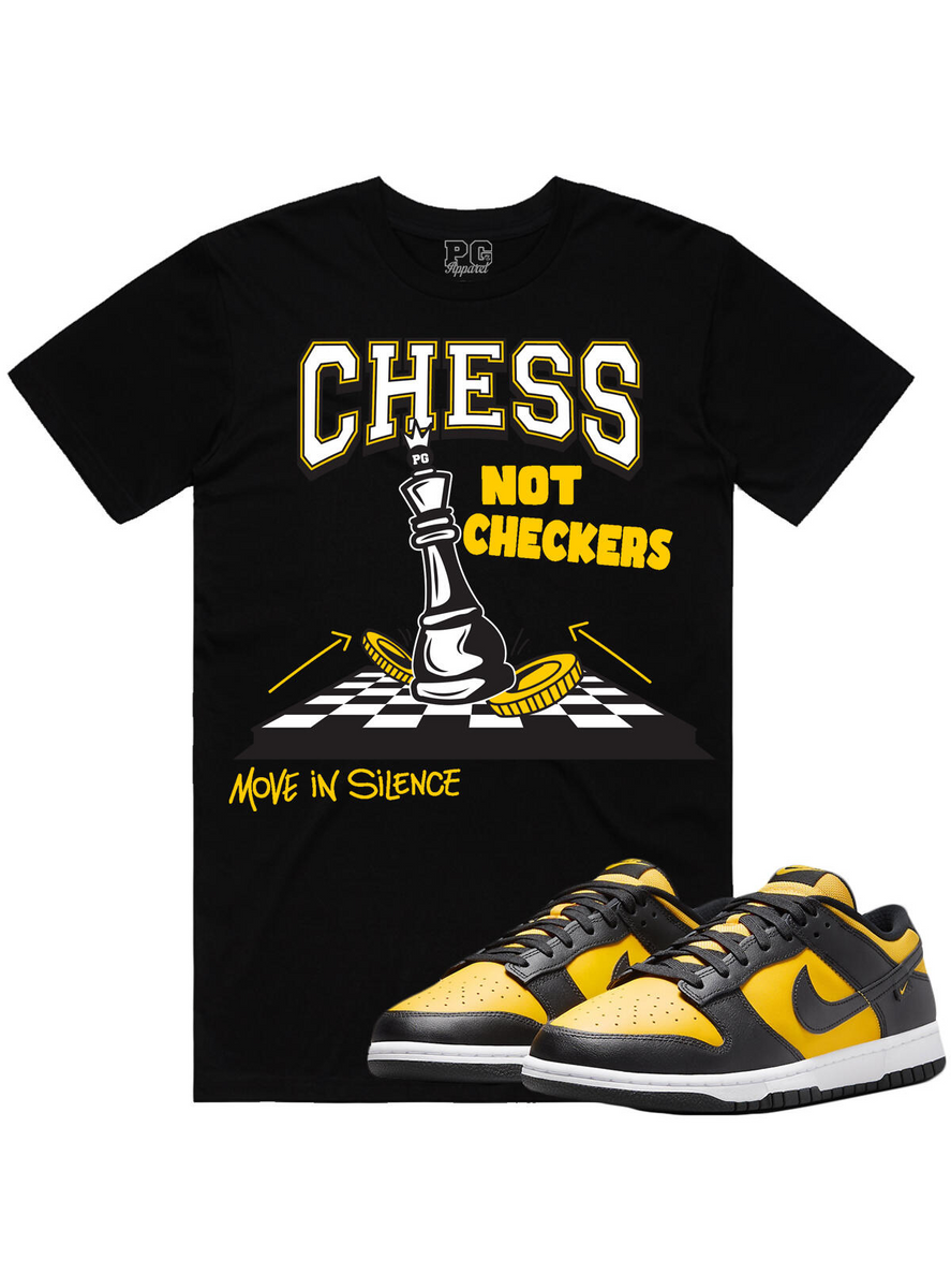 Pg Apparel T-Shirt - Chess - Black\Golden Yellow - CHSS100 – Vengeance78