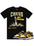 Pg Apparel T-Shirt - Chess - Black\Golden Yellow - CHSS100
