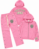 Legends Prevail Track Suit - Shield Nylon - Pink - 048