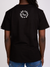 Focus T-Shirt - Old English Wings Appliqué - Black - 80557S