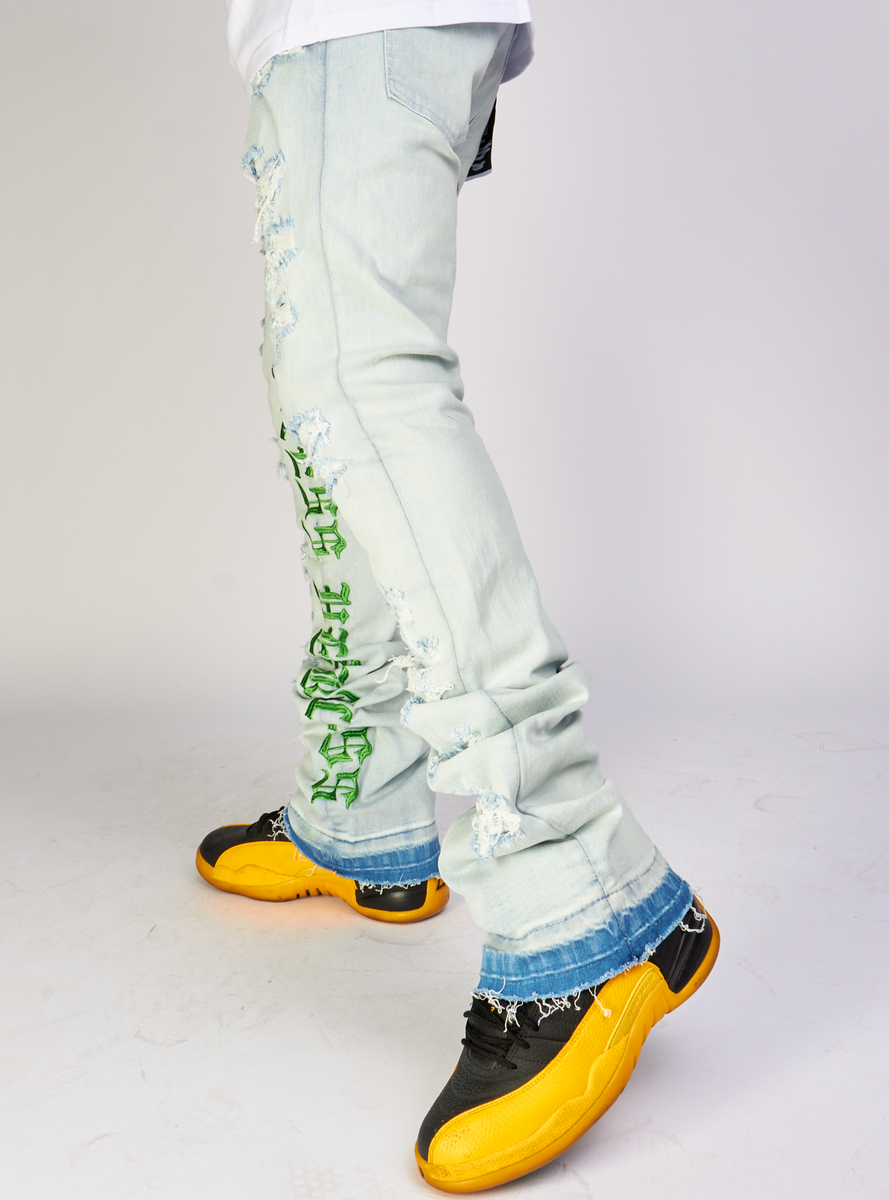 Focus Jeans - Heartless Stacked - Ice Blue - 3559C – Vengeance78