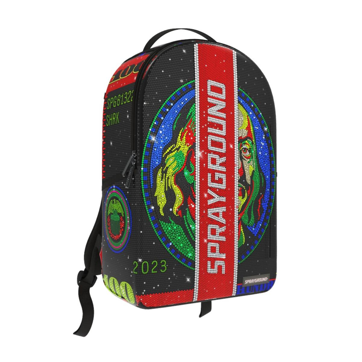 Buy Sprayground Varsity Money Duffle Bag, Black at