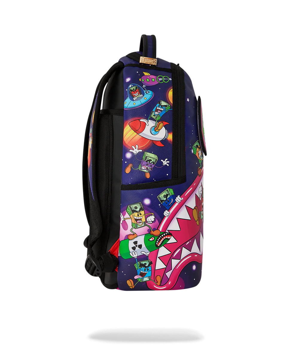 Sprayground Backpack Box Sprayground Backpack - Split Money Boys Crazy Eyes DLX - 910B6170NSZ99 ...
