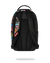 Sprayground Backpack - Half Graf Lips DLXSV - Black - B6817