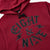 8&9 Hoodie - Blaze Felt Applique - Burgundy