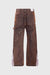 The Hideout Clothing Jeans - Tapestry Pattern Flared Denim