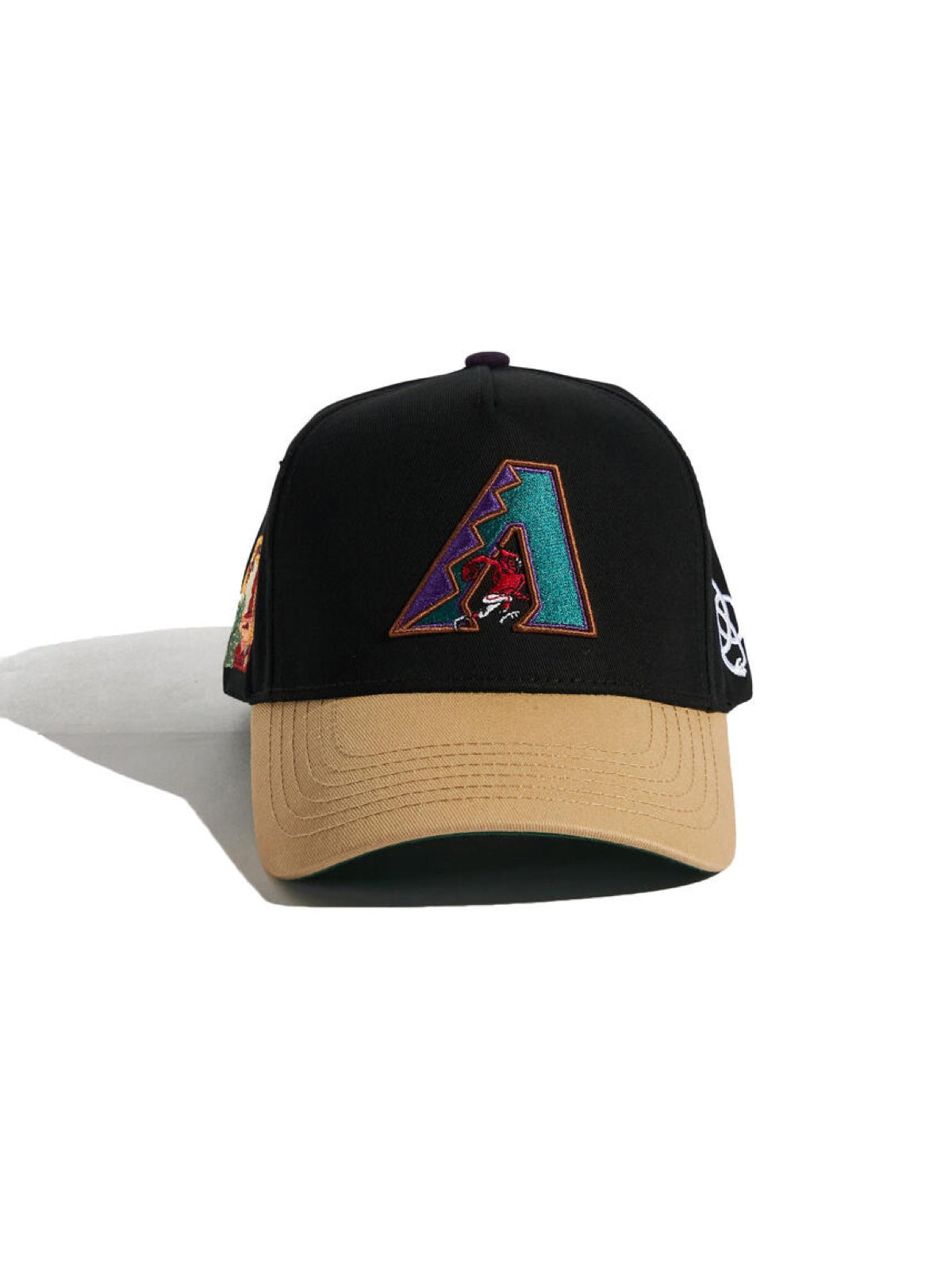 Mitchell & Ness Arched Logo Slub LS Tee Arizona Diamondbacks