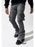 Serenede Stacked Jeans - Cement - Dark Grey - CEMENT-DRKGREY