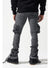 Serenede Stacked Jeans - Cement - Dark Grey - CEMENT-DRKGREY