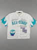 Copper Rivet T-Shirt - All-Star Nylon Button Up - White - 612004