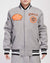 Pro Standard Jacket - Crest Emblem Wool Varsity - Cincinnati Bengals - Heather Grey - FCI646215