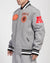 Pro Standard Jacket - Crest Emblem Wool Varsity - Cincinnati Bengals - Heather Grey - FCI646215