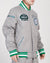 Pro Standard Jacket - Crest Emblem Wool Varsity - Philadelphia Eagles - Heather Grey - FPE648744