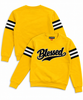 Black Pike Crewneck - Blessed - Yellow And Black - FB2613