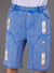 Politics Shorts - Keran - Washed Blue - 642