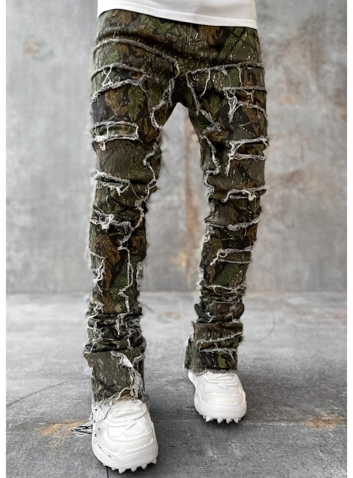 GUAPI◆グアピ デニム Camo Blood Diamond Stacked Denim Guapi Jeans - Blood Diamond Stacked Denim V2 - Camo - GUAP09