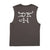 Ed Hardy Tank Top - Death Or Glory Skull - Charcoal   - EHMD1000-9