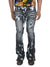Makobi Jeans - F1733 Amoto Stacked Jeans - Black