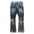 Makobi Jeans - F1733 Amoto Stacked Jeans - Black