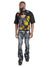Makobi Jeans - F1733 Amoto Stacked Jeans - Black