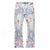 Makobi Jeans - F1733 Amoto Stacked Jeans - Light Wash