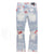 Makobi Jeans - F1733 Amoto Stacked Jeans - Light Wash